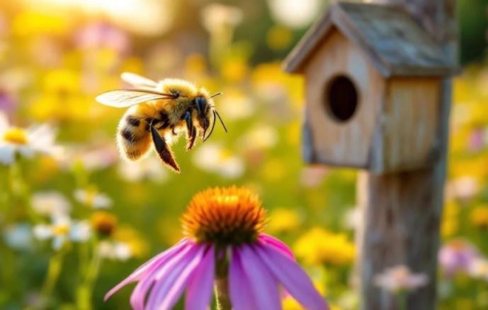 pollinator-friendly garden